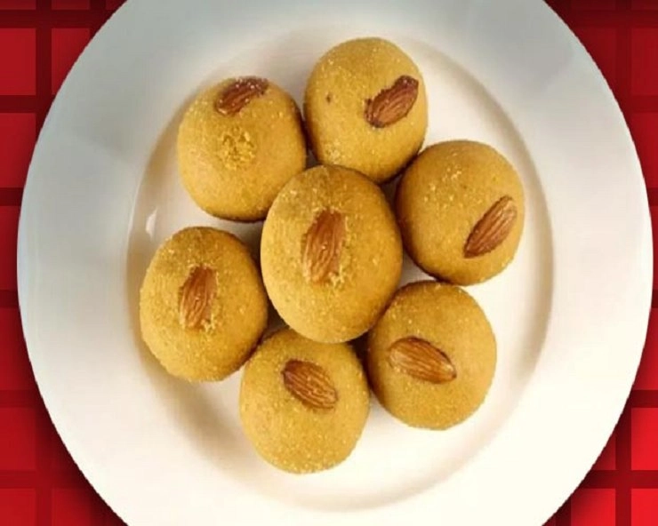 Besan laddu bhog