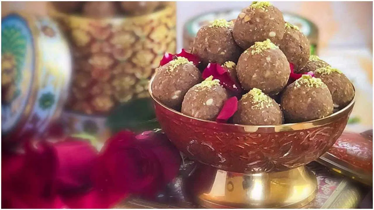 Badam laddu bhog